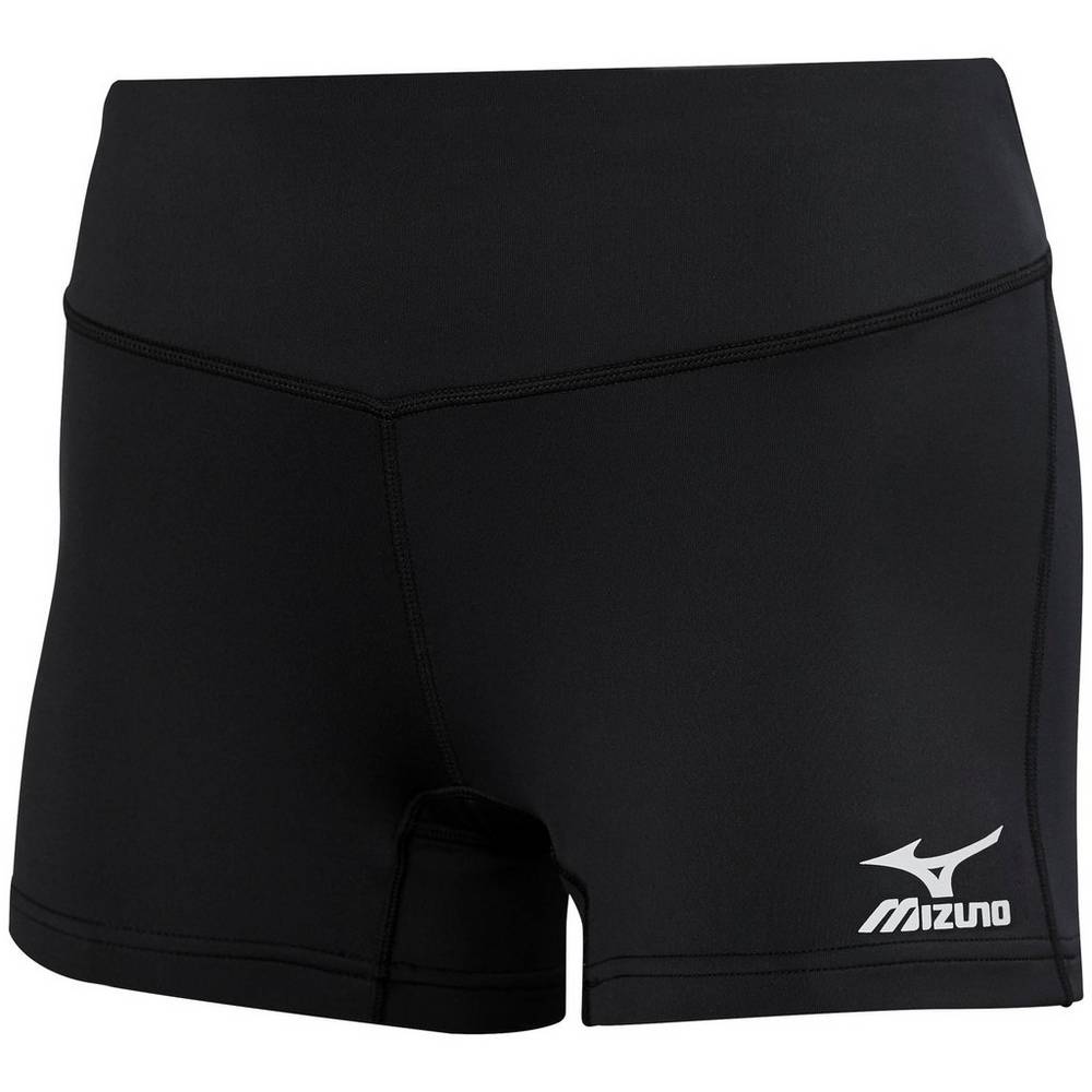 Mizuno Women's Victory 3.5" Inseam Volleyball Shorts Black (440656-DIT)